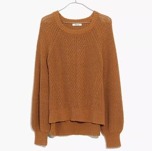 Madewell Balloon-Sleeve Pullover Sweater